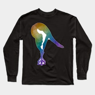 An Acrobat doing a one leg ring Long Sleeve T-Shirt